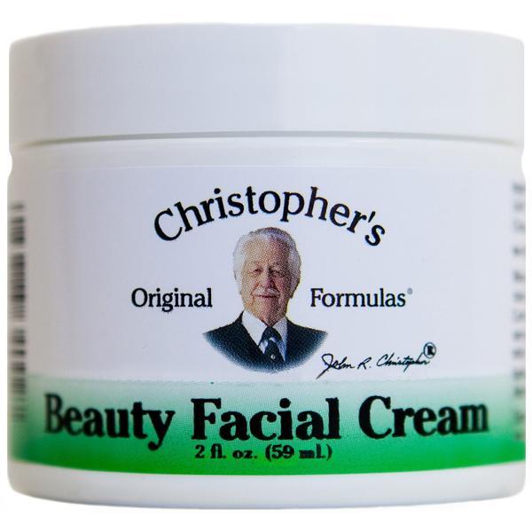 Beauty Facial Cream - 2 oz. - Christopher's Herb Shop