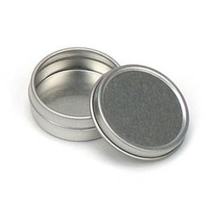 Flat Metal Tin .25 oz - Christopher's Herb Shop