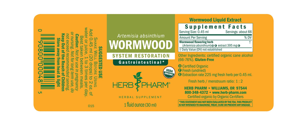 Wormwood - 1 oz - Christopher's Herb Shop