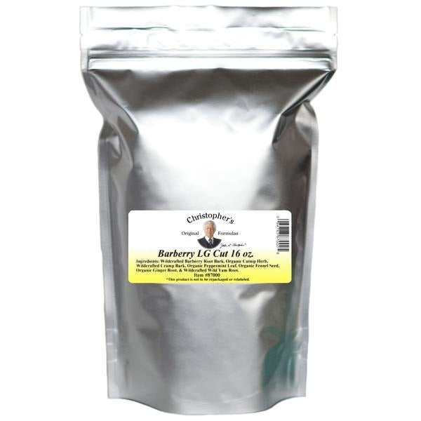 Barberry L.G. (Liver Gallbladder Formula) - Bulk 1 lb. Cut - Christopher's Herb Shop