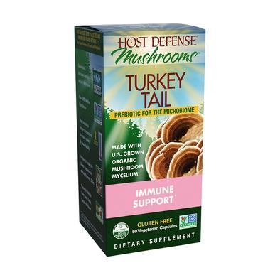 Host Defense® Turkey Tail - 60 Vegetarian Capsules - Christopher's Herb Shop