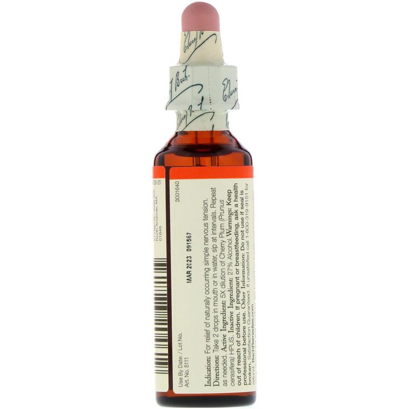 BACH® Cherry Plum 20 ml - Christopher's Herb Shop