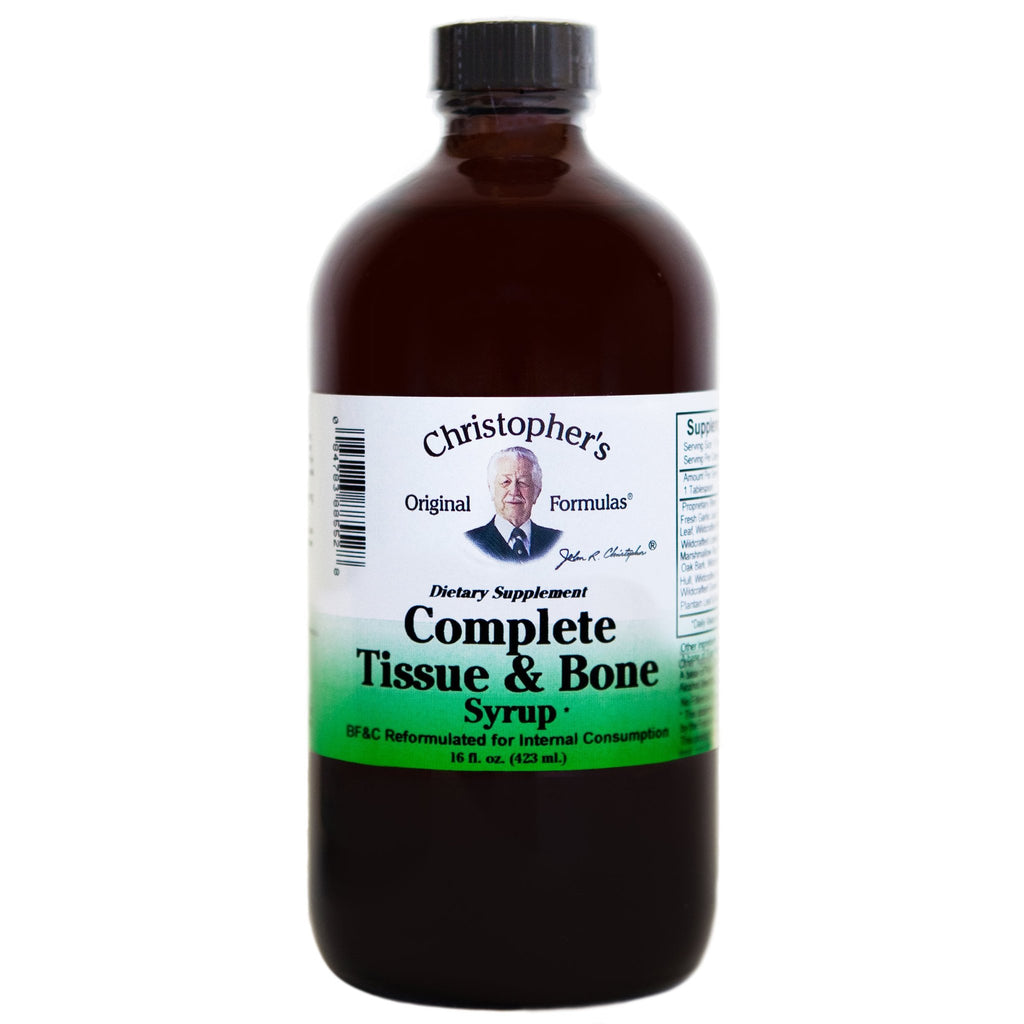 Complete Tissue & Bone - 16 oz. Syrup - Christopher's Herb Shop