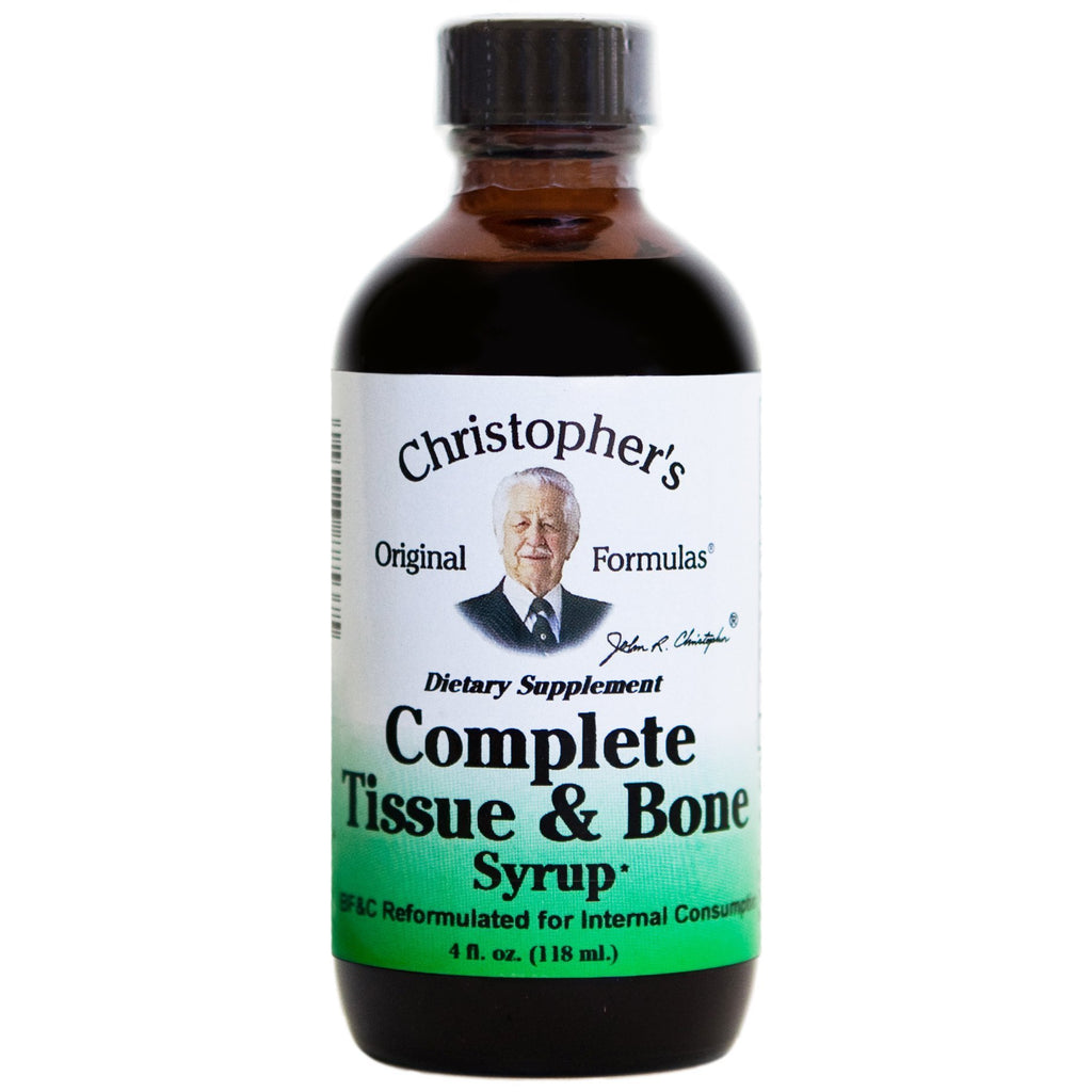 Complete Tissue & Bone - 4 oz. Syrup - Christopher's Herb Shop