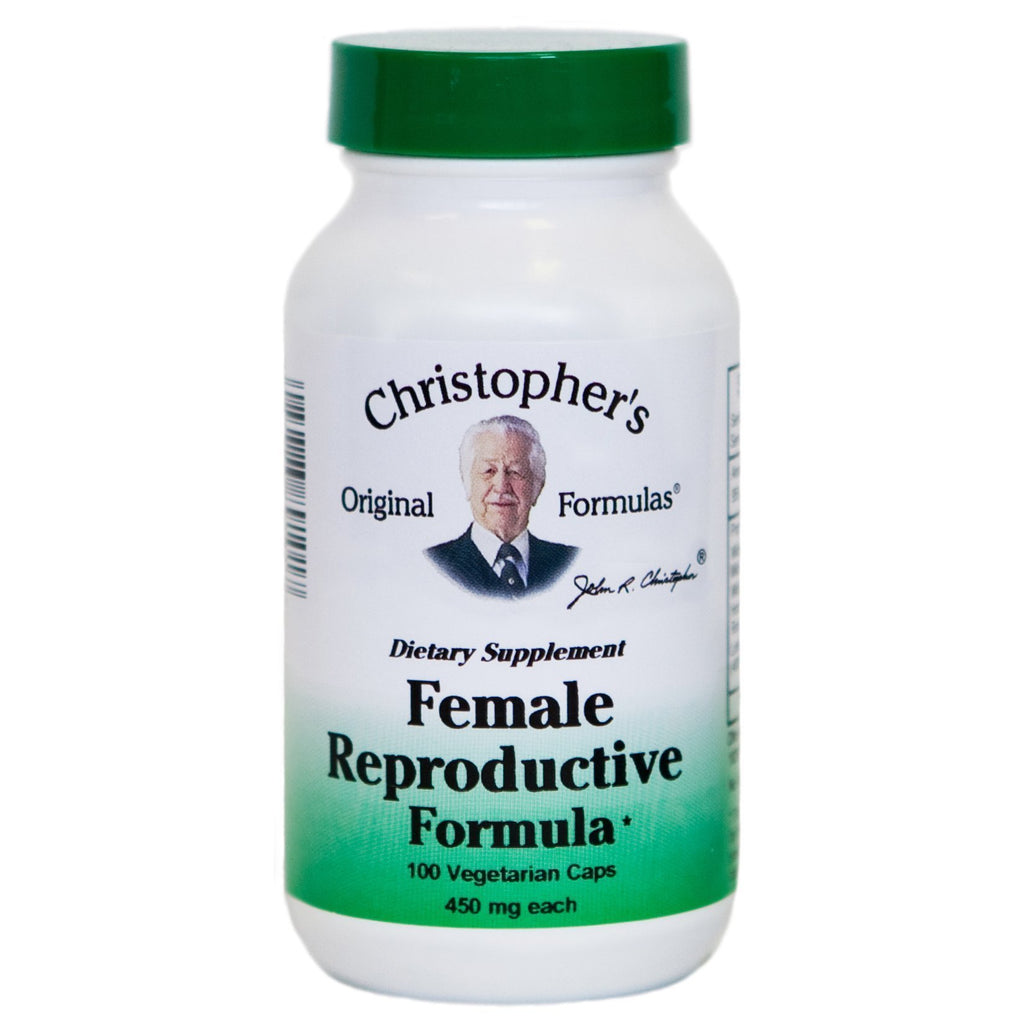 Female Reproductive Formula - 100 Capsules - Christopher's Herb Shop