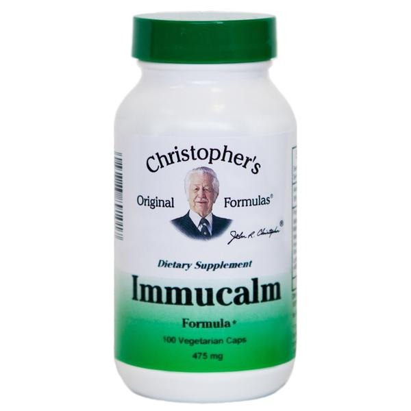 Immucalm - 100 Capsules - Christopher's Herb Shop