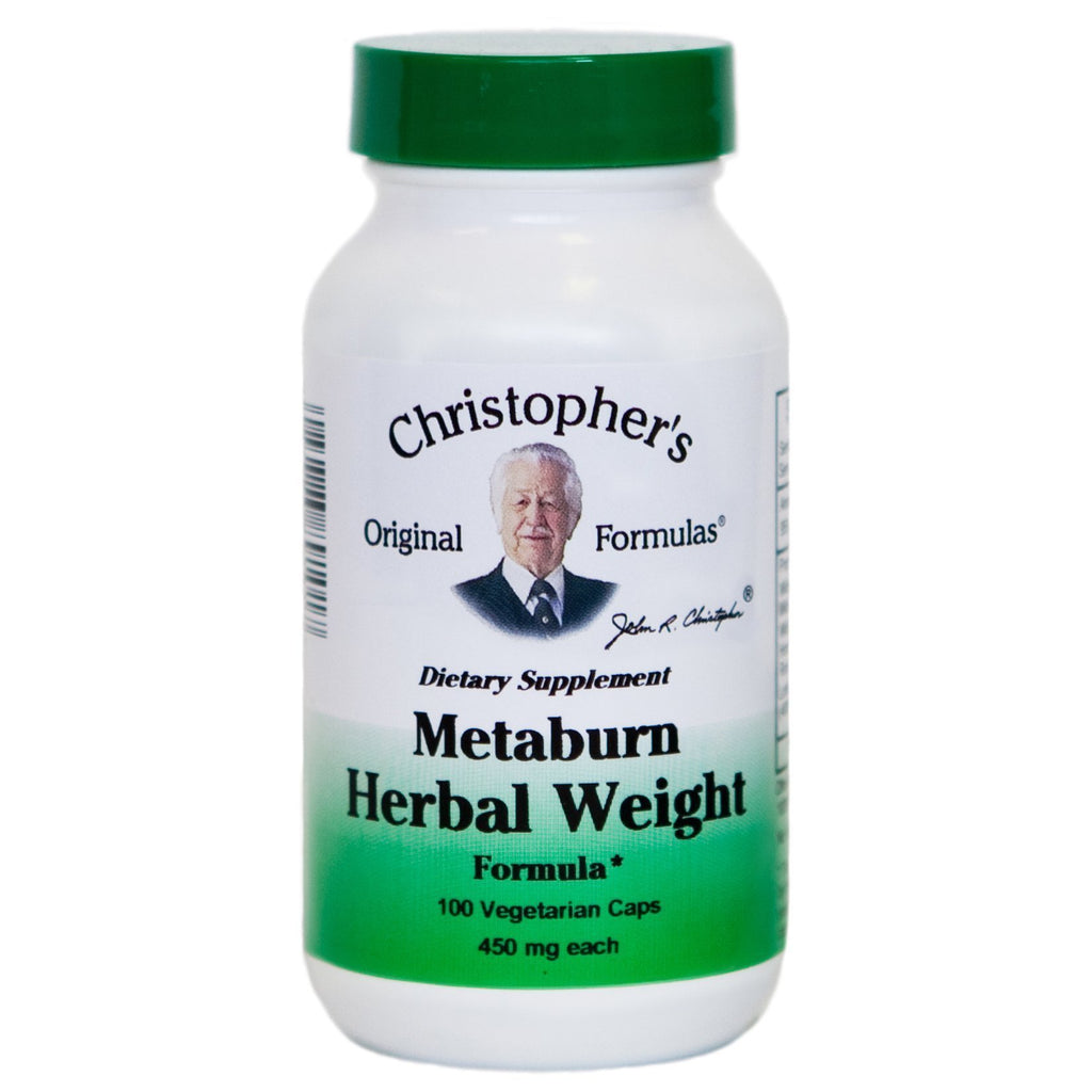 Metaburn Herbal Weight - 100 Capsules - Christopher's Herb Shop