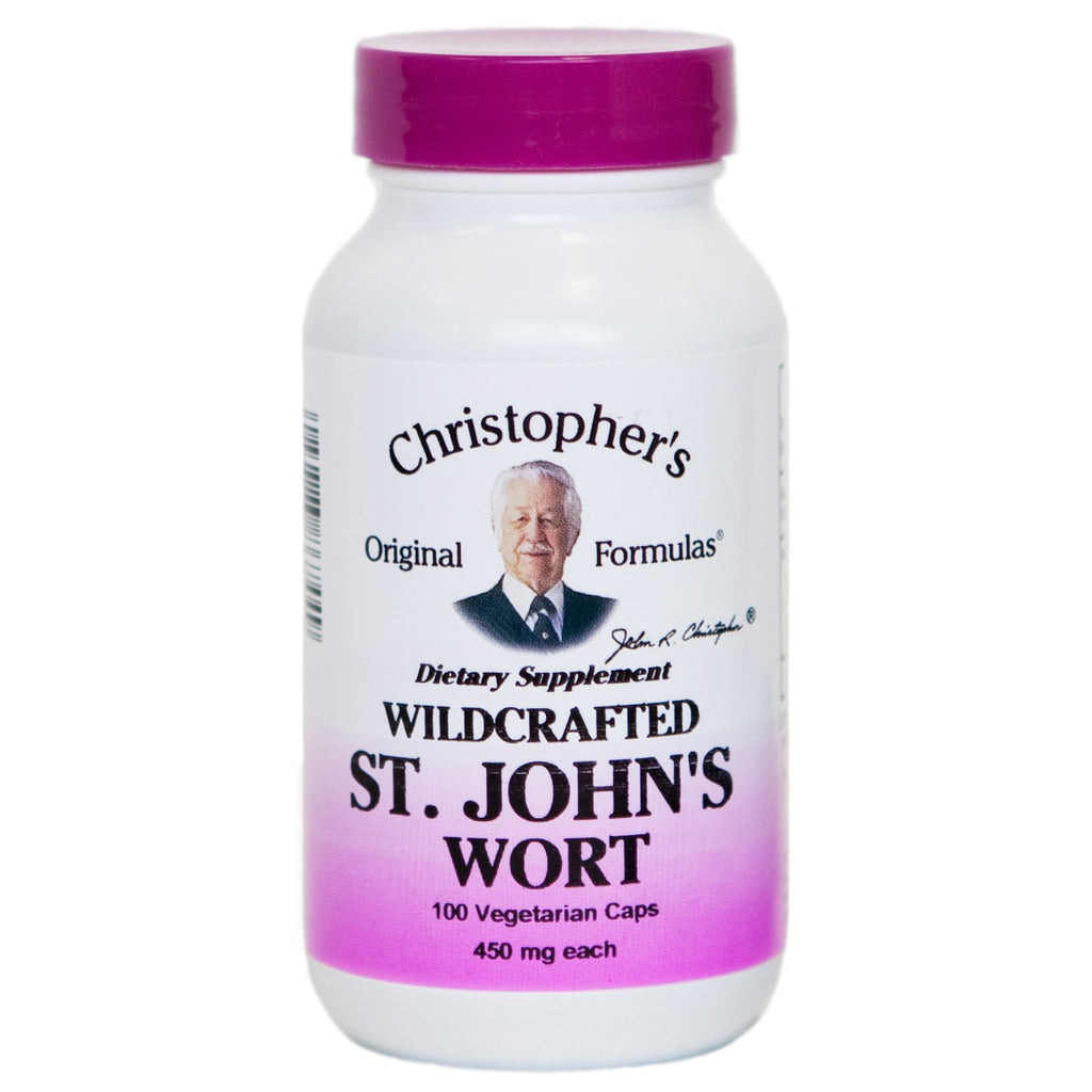 St. John's Wort - 100 Capsules - Christopher's Herb Shop