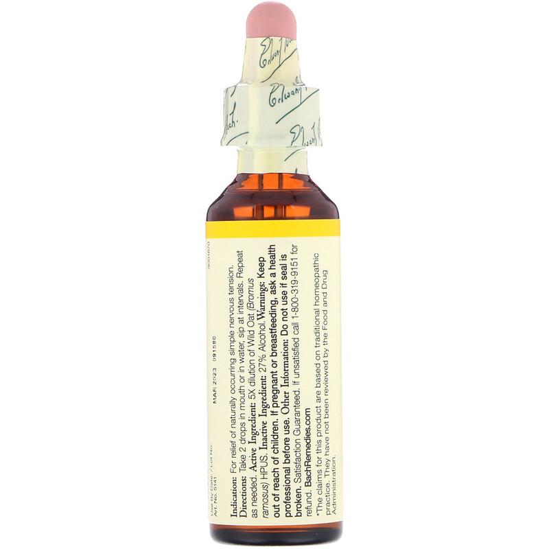 BACH® Wild Oat 20 ml - Christopher's Herb Shop